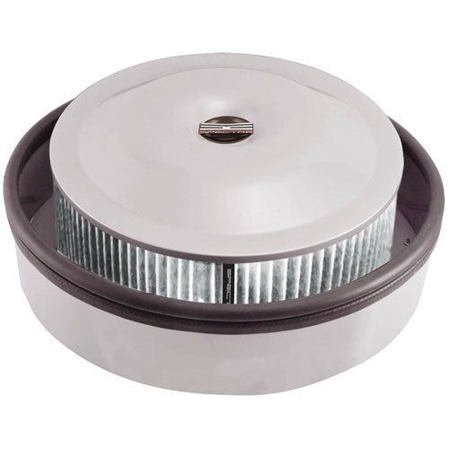 Spectre 98591 cowl hood air cleaner 14 x 5 white hpr filter 4.5 installed height