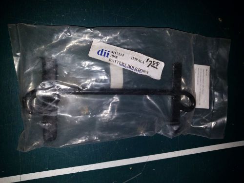 New 1958 chevy impala battery hold down strap brace clamp