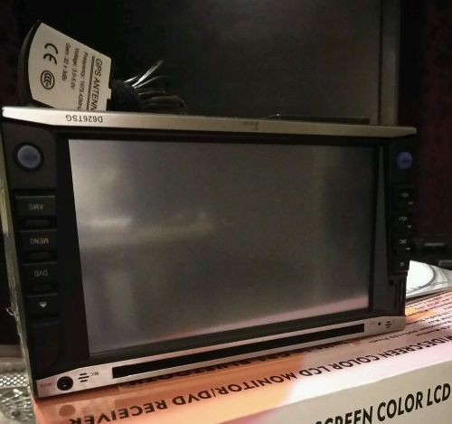 Tview d626tsg 6.2&#034; double din touch screen built in gps bluetooth usb &amp; sd slot