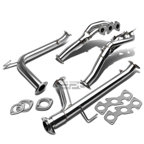 Tacoma cab fj cruiser/gsj15w 4.0 1gr-fe v6 stainless steel exhaust header+y-pipe