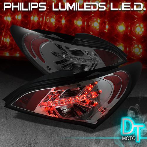 Smoked fit 10-12 genesis coupe 2dr philips-led perform tail lights left+right