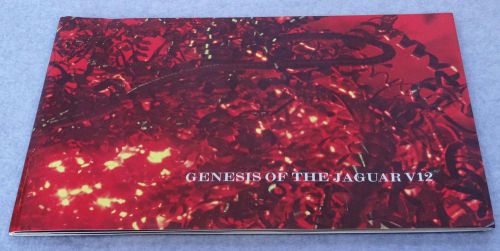 Genesis of jaguar v12 engine sales brochure: sales brochure for the v12 engine c