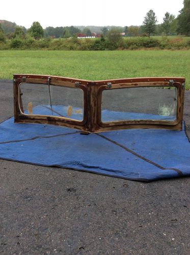 Century resorter chris craft wooden boat mahogany windshield 70"