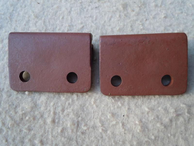 USED WILLYS JEEP M38 GRILL HINGES AND TAILGATE HINGES - ALSO FITS CJ TAILGATE, US $45.00, image 3