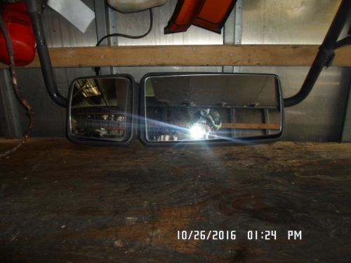 International 8500 passenger right mirror assembly with heat and signal light