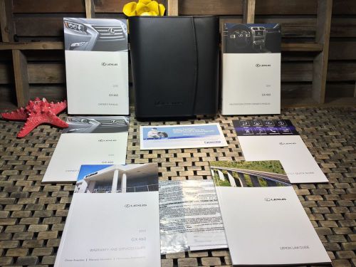 2016 lexus gx460 gx 460 owners manual + navigation manual **full set** ((oem))