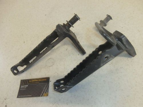02 yamaha warrior 350 yfm350 2x4 genuine footpeg foot rest peg stay feet stand