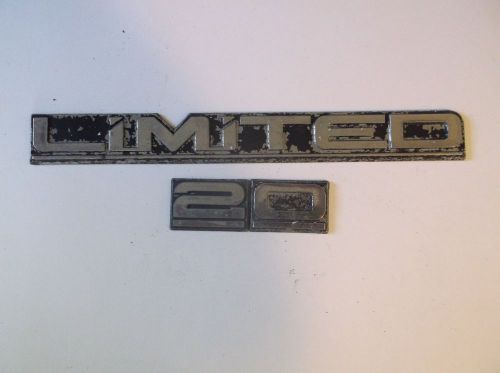 Limited 20 - boat emblem