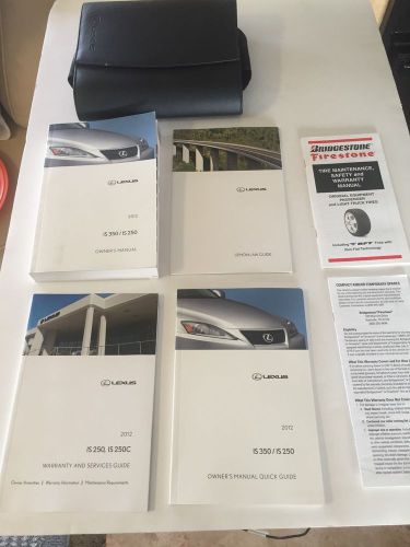 2012 lexus is 350/is 250 owners manual