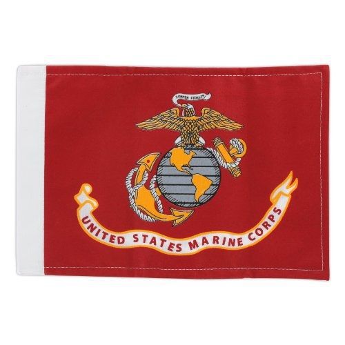 Pro pad marine corps motorcycle flag, 6 by 9-inch