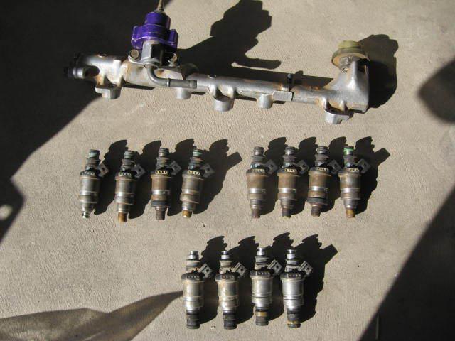 Honda acura injectors fuel rail
