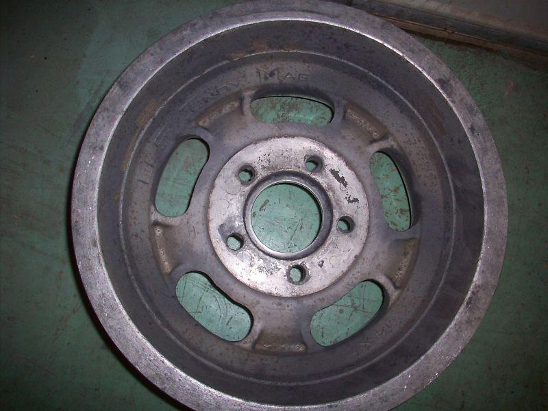 Vintage 1960's 14 X 7 Polished aluminum wheels GTO 442 Chevelle Camaro GS set , US $599.99, image 6