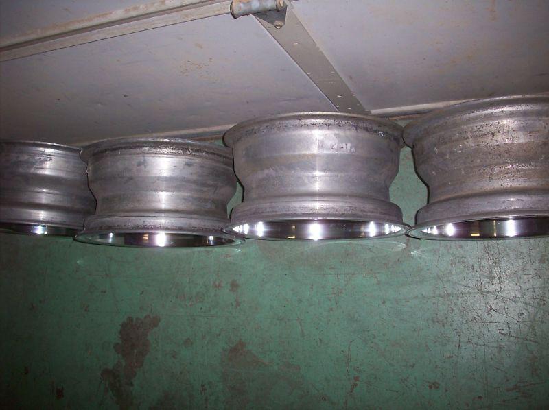 Vintage 1960's 14 X 7 Polished aluminum wheels GTO 442 Chevelle Camaro GS set , US $599.99, image 9