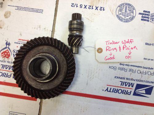 Yamaha 92-00 timberwolf 250 rear axle differential ring and pinion gear used
