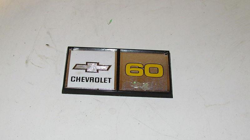 Chevrolet series 60 medium duty truck emblem