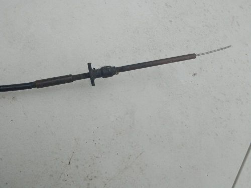 Evinrude simplex twin handle control box w/ 12.5' shift and throttle cables nice