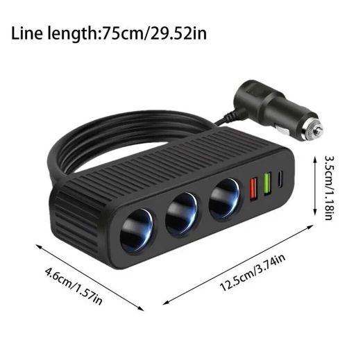 PD Car Charger Adapter Sturdy Design Application W Car Charger Adapter, US $15.40, image 10