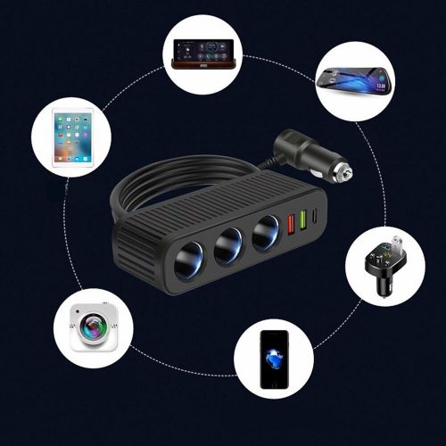 PD Car Charger Adapter Sturdy Design Application W Car Charger Adapter, US $15.40, image 16