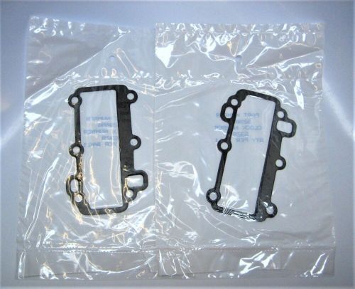 OMC 329080 *QTY 2* OEM ~NEW~ Evinrude Johnson Exhaust Cover to Powerhead Gaskets, US $17.99, image 2