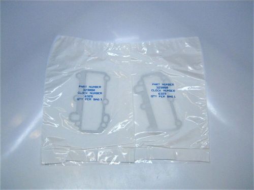 OMC 329080 *QTY 2* OEM ~NEW~ Evinrude Johnson Exhaust Cover to Powerhead Gaskets, US $17.99, image 3