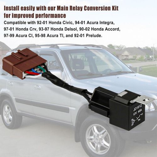 Main Relay Conversion kit fit 92-01 Civic/94-01 Integra/97-01 Crv/90-02 Accord, US $15.99, image 6