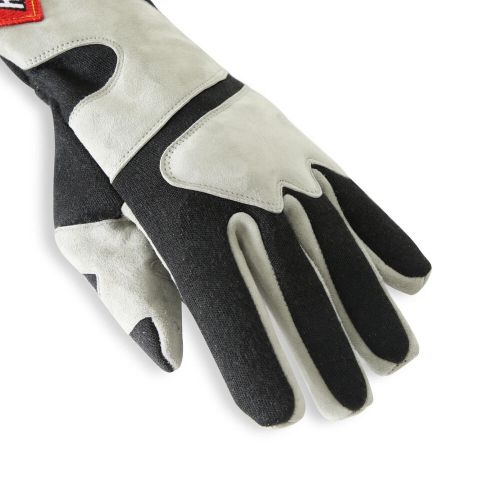 RaceQuip 358 Series 2 Layer Nomex Long Gauntlet Race Gloves Gray/Black - Small, US $89.95, image 5