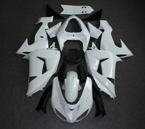 Unpainted Bodywork Fairing Kit ABS Fit For Kawasaki Ninja ZX10R 2006 2007, US $399.16, image 7