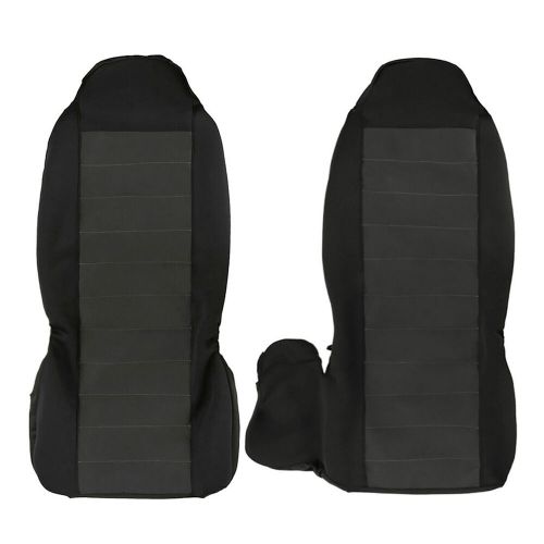 2Pcs Front Car Seat Covers For FORD RANGER 2004-2012 60/40 High Back Deep-Gray, US $61.88, image 7