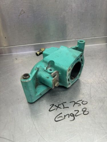 97 kawasaki 750 zxi 750zxi oem exhaust manifold mount pipe chamber muffler good