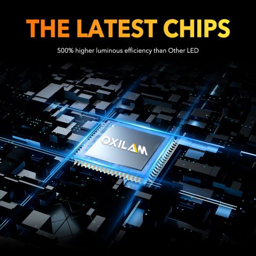 OXILAM 9005 HB3 LED Headlight Kit High Low Beam Bulbs Bright White 6500K Canbus, US $21.84, image 3