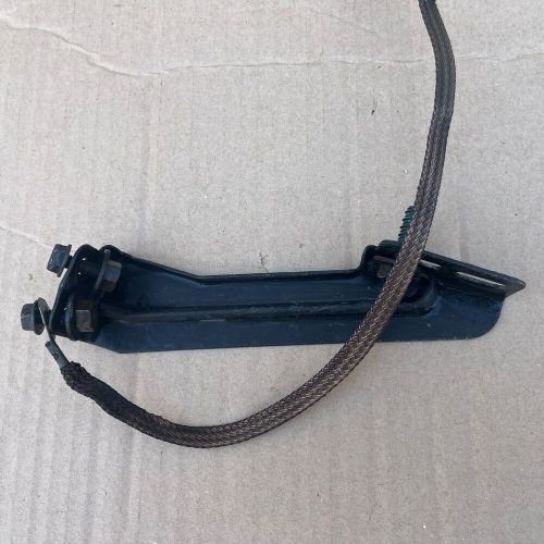 C4 corvetteoem used 1984-87 coupe power antenna bracket, w/ground wire #14073402