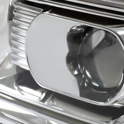 Projector Headlights Chrome Headlamp L+R For GMC Sierra 1500 2500 3500 2014-2019, US $165.00, image 2
