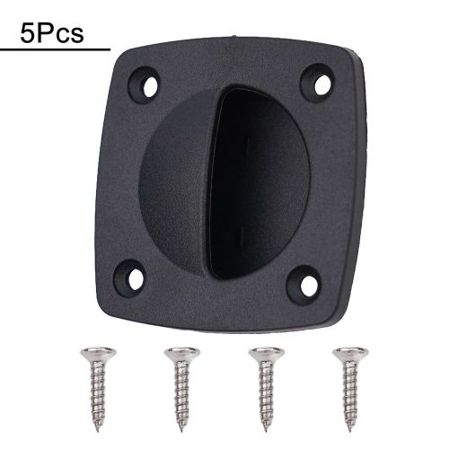 Nylon Black-Square Flush Mount Pull Cabinet Boat Hatch Door Compartment Handle, US $7.24, image 12