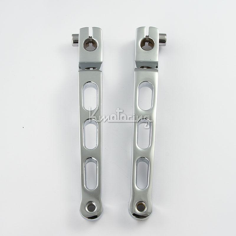 Billet heel toe shifter shift levers for harley softail tour electra glide 86-12