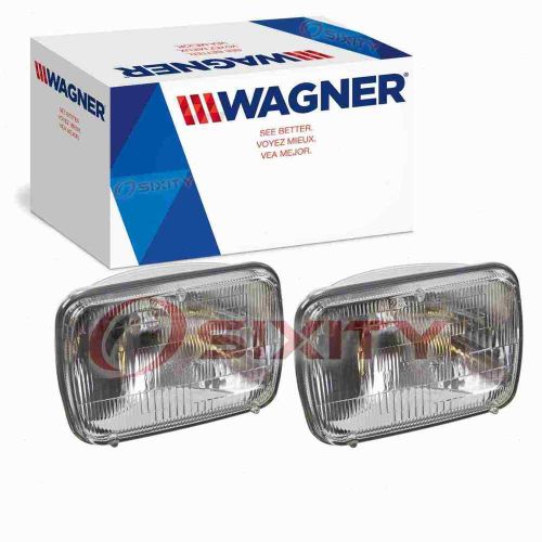 2 pc Wagner High & Low Beam Headlight Bulbs for 1983-1996 Mitsubishi Mighty kk, US $38.43, image 6