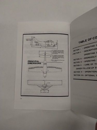 Cessna 1972 U206F Stationair Owner's Manual-Reproduction, US $9.95, image 18
