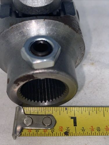 Borgeson 112164 Steering U-Joint, Stainless Steel, 5/8-36 Chrysler X 3/4 Smooth, US $74.75, image 5