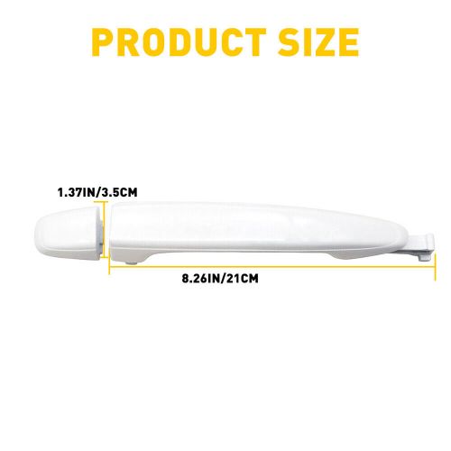 For 2004-2010 Toyota Sienna White Rear Left+Right Outside Sliding Door Handle 2X, US $17.99, image 6