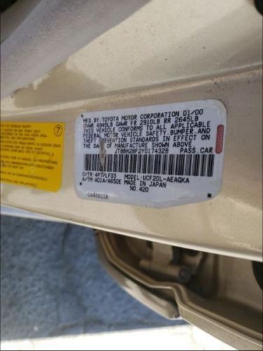 2000 lexus ls400 multiplex network body control module 89221-50110