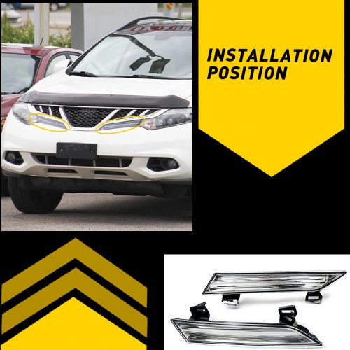 For Nissan-Murano 2009 - 2014 Right & Left Side Headlight Lamp Reflector Panel A, US $46.99, image 8