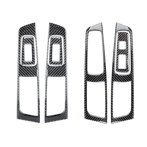 7Pcs Carbon Fiber Interior Door Control Cover Trim For Subaru Forester 2009-2013, US $43.95, image 12