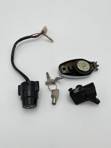 Yamaha RD 200 1E8 fuel cap ignition lock lock set ignition switch #26983-, US $, image 3