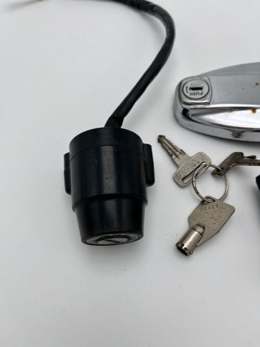 Yamaha RD 200 1E8 fuel cap ignition lock lock set ignition switch #26983-, US $, image 11