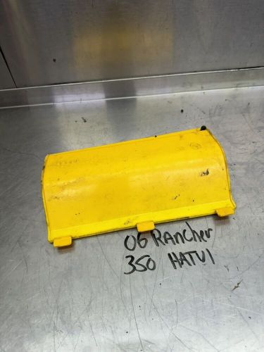 04 05 06 Honda Rancher 350 FE ATV Used OEM Yellow Plastic Battery Cover, US $39.99, image 3