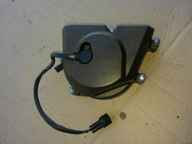 2003 2004 kawasaki ninja zx6r 636 oem sprocket cover speed sensor 03 04 ++ bolts