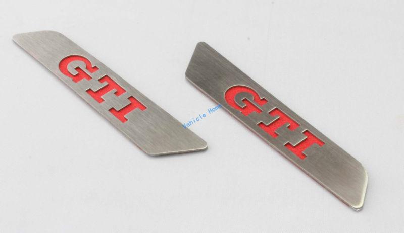 2 pcs red gti seat lift wrench insert trim for vw golf mk6 r gti 06-12 jetta mk5