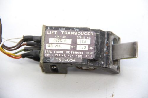 Safe-Flight Lift Transducer (Core), P/N: 1751-2, US $229.00, image 2