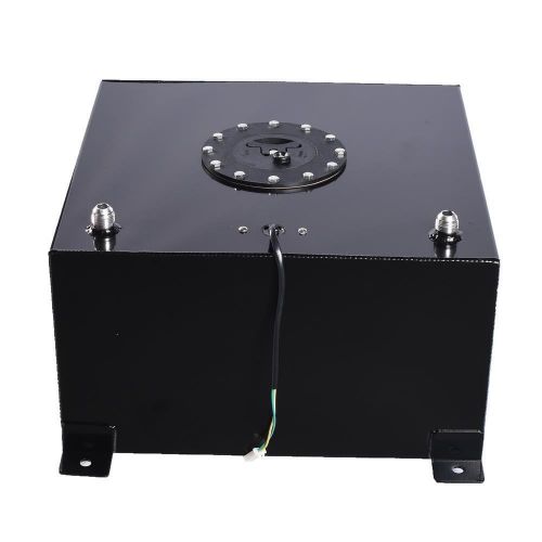 10 Gallon Lightweight Aluminum Race Drift Fuel Cell Tank+Level Sender Foam Black, US $92.53, image 2