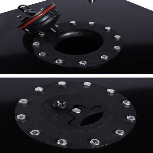 10 Gallon Lightweight Aluminum Race Drift Fuel Cell Tank+Level Sender Foam Black, US $92.53, image 3