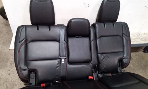 Jeep JL Wrangler Rubicon OEM 4 Door Black Leather Rear Seat 2018-2023 140599, US $777.77, image 21